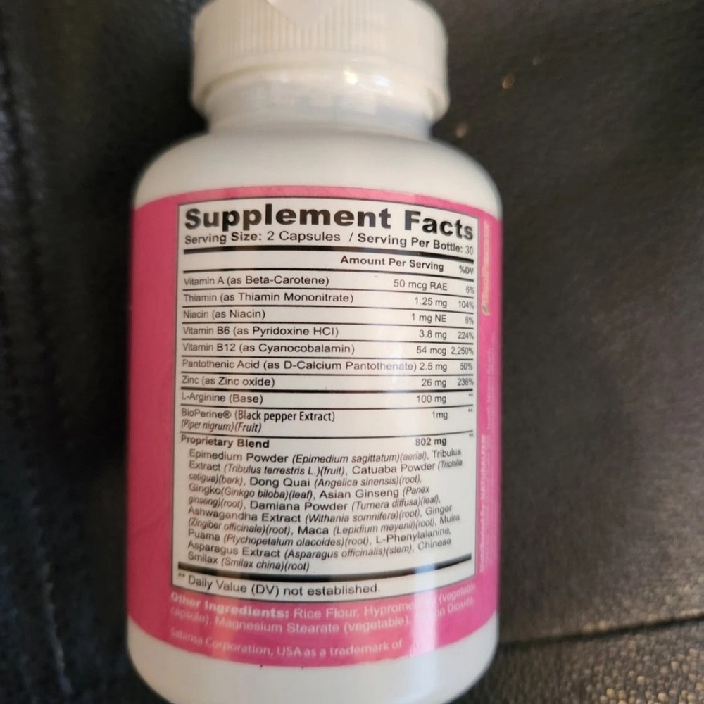 NaturalFem Female Boost Arousal & Response 60 count Exp. 1/28 - Picture 2 of 3